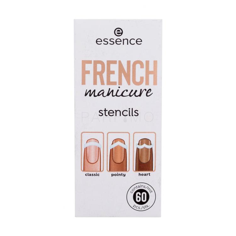 Essence French Manicure Stencils 01 Walk The Line Manikűr nőknek Szett