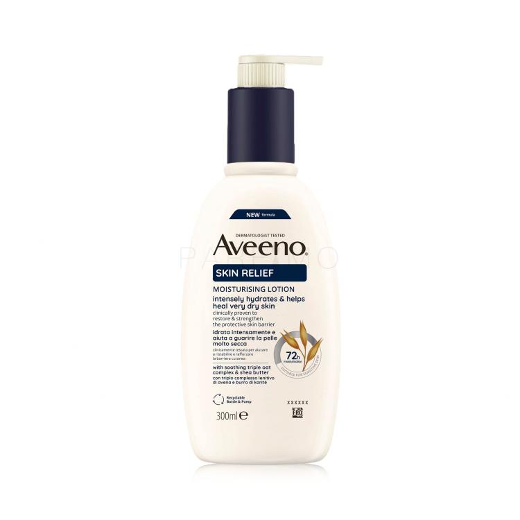 Aveeno Skin Relief Moisturising Lotion Testápoló tej 300 ml