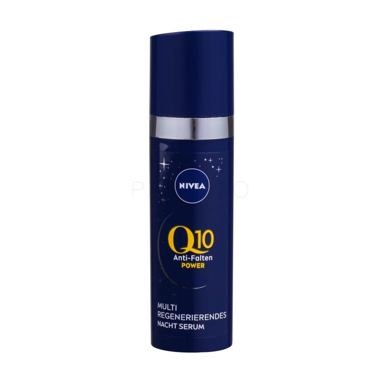 Nivea Q10 Power Ultra Recovery Night Serum Arcszérum nőknek 30 ml sérült doboz