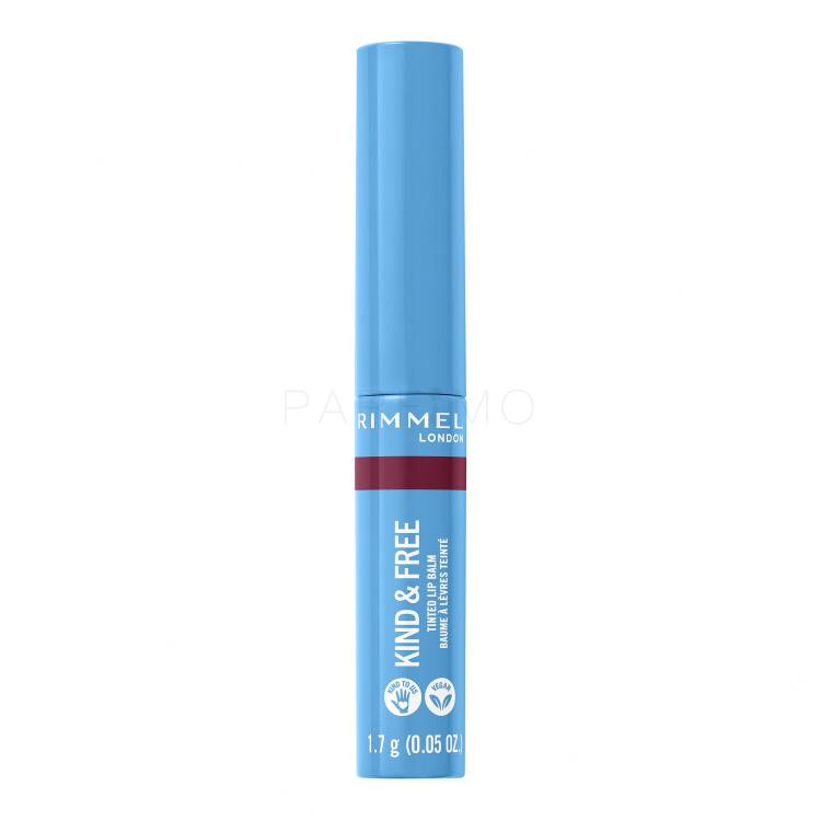 Rimmel London Kind &amp; Free Tinted Lip Balm Ajakbalzsam nőknek 4 g Változat 006 Berry Twist