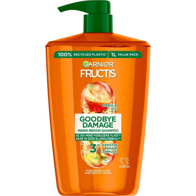 Garnier Fructis Goodbye Damage Repairing Shampoo Sampon nőknek 1000 ml