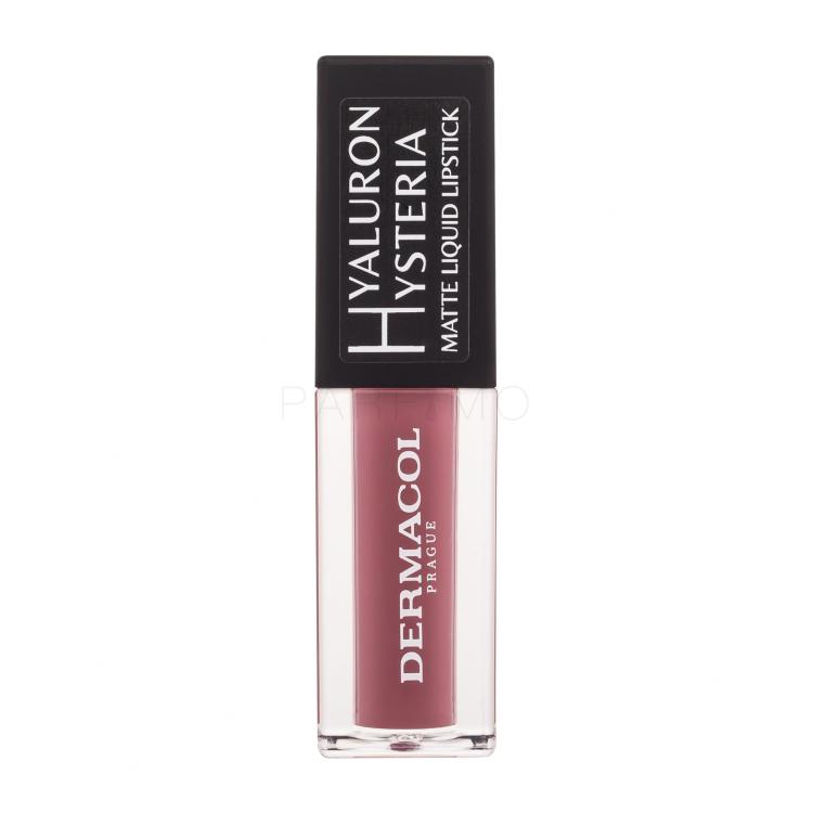 Dermacol Hyaluron Hysteria Matte Liquid Lipstick Rúzs nőknek 4,5 ml Változat 06