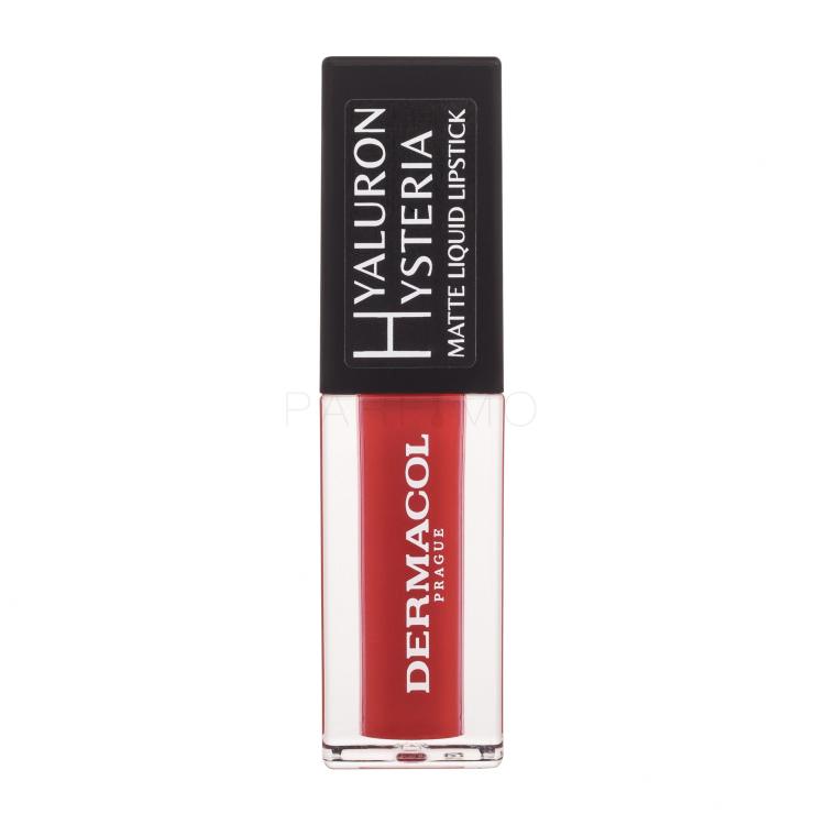 Dermacol Hyaluron Hysteria Matte Liquid Lipstick Rúzs nőknek 4,5 ml Változat 07