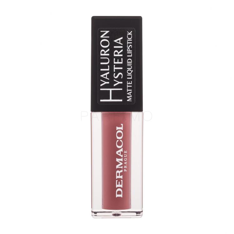 Dermacol Hyaluron Hysteria Matte Liquid Lipstick Rúzs nőknek 4,5 ml Változat 05