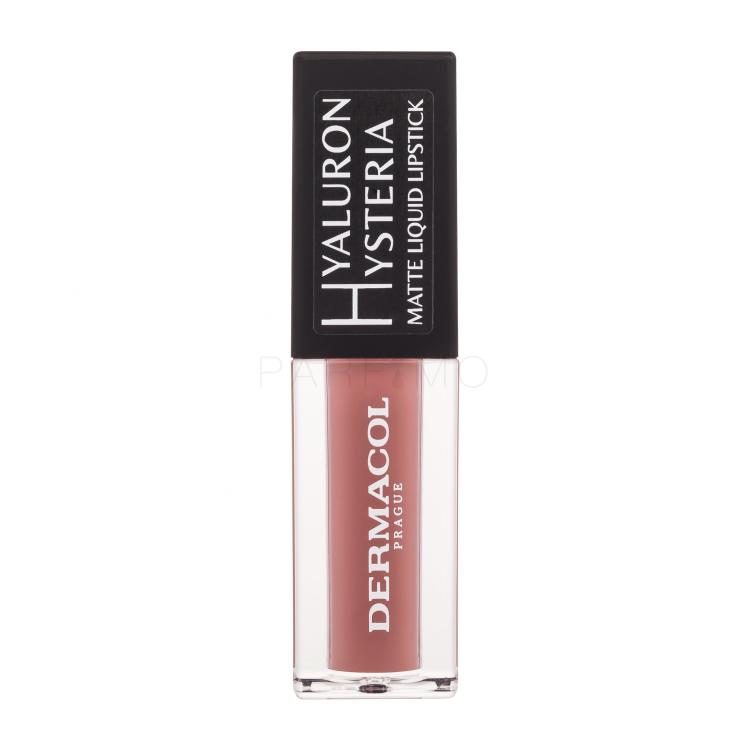 Dermacol Hyaluron Hysteria Matte Liquid Lipstick Rúzs nőknek 4,5 ml Változat 02