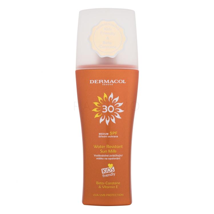 Dermacol Sun Water Resistant Sun Milk SPF30 Fényvédő készítmény testre 200 ml