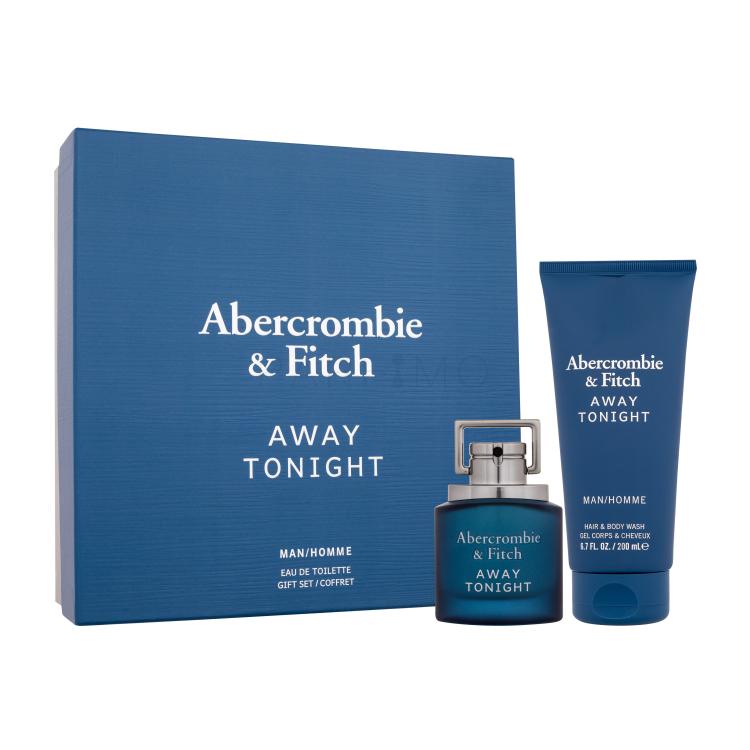 Abercrombie &amp; Fitch Away Tonight Ajándékcsomagok eau de toilette 50 ml + tusfürdő 200 ml sérült doboz