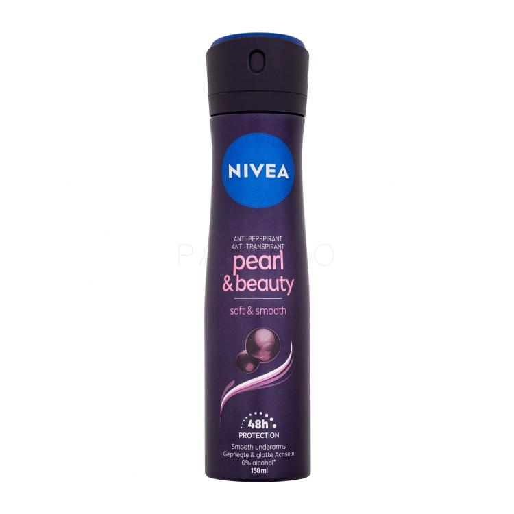 Nivea Pearl &amp; Beauty Black 48H Izzadásgátló nőknek 150 ml