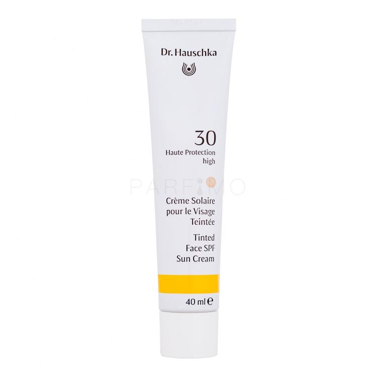 Dr. Hauschka Tinted Face Sun Cream SPF30 Fényvédő készítmény arcra nőknek 40 ml