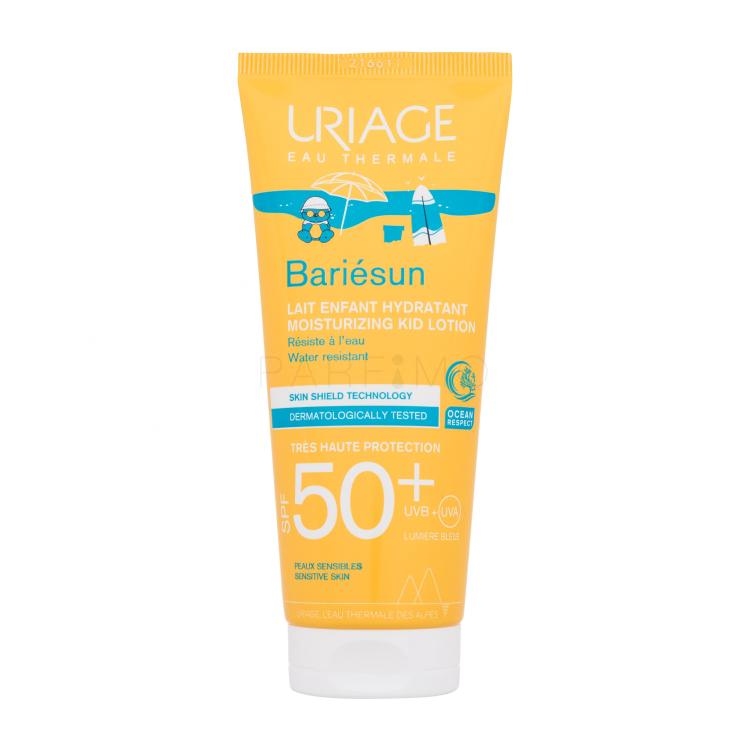 Uriage Bariésun Moisturizing Kid Lotion SPF50+ Fényvédő készítmény testre gyermekeknek 100 ml