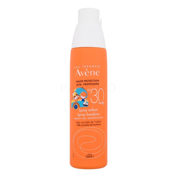 Avene Sun Kids Spray SPF30 Fényvédő készítmény testre gyermekeknek 200 ml