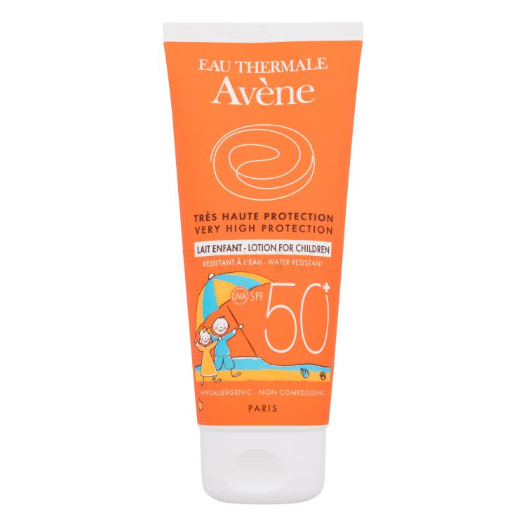 Avene Sun Kids Lotion SPF50+ Fényvédő készítmény testre gyermekeknek 100 ml