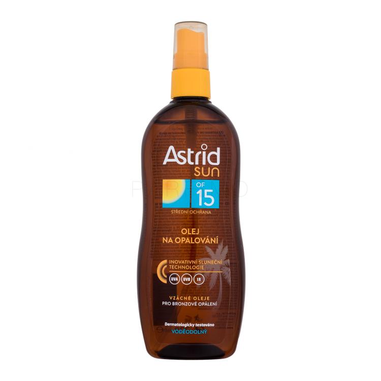 Astrid Sun Spray Oil SPF15 Fényvédő készítmény testre 200 ml