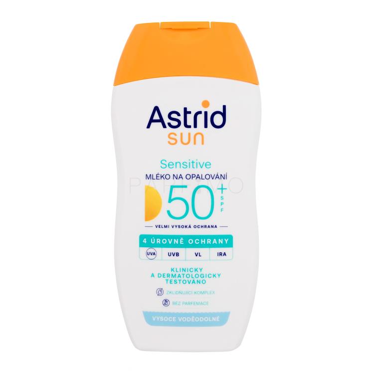 Astrid Sun Sensitive Milk SPF50+ Fényvédő készítmény testre 150 ml