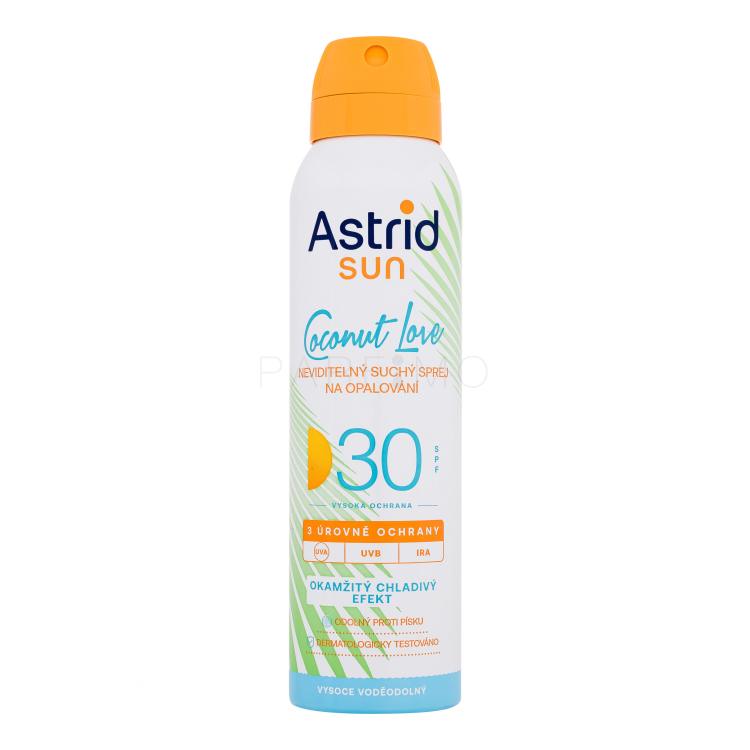 Astrid Sun Coconut Love Dry Mist Spray SPF30 Fényvédő készítmény testre 150 ml