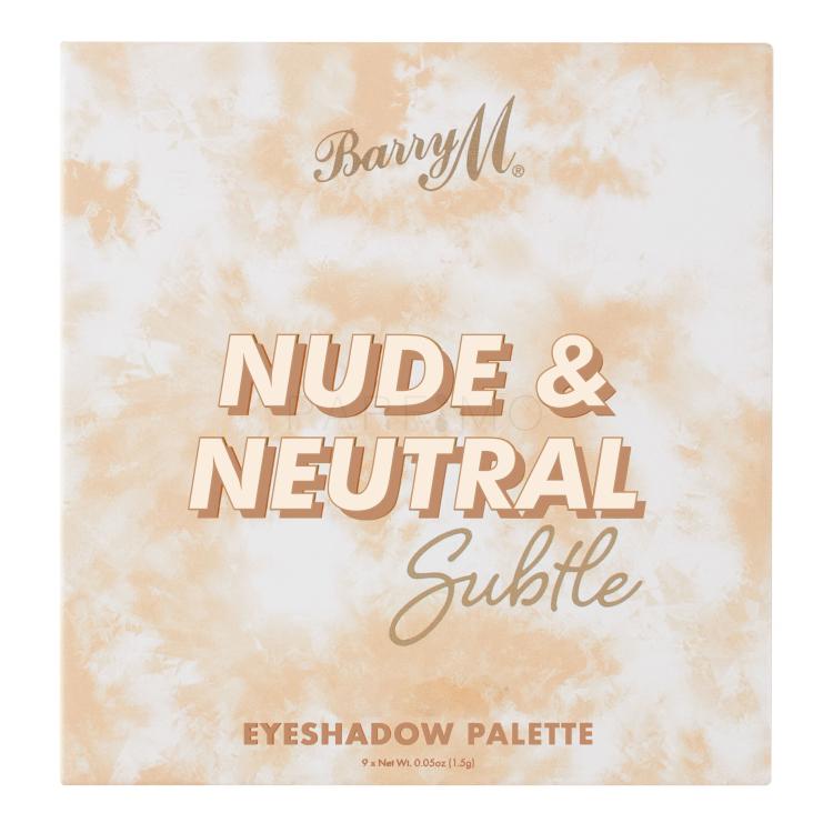 Barry M Nude &amp; Neutral Subtle Szemhéjfesték nőknek 13,5 g