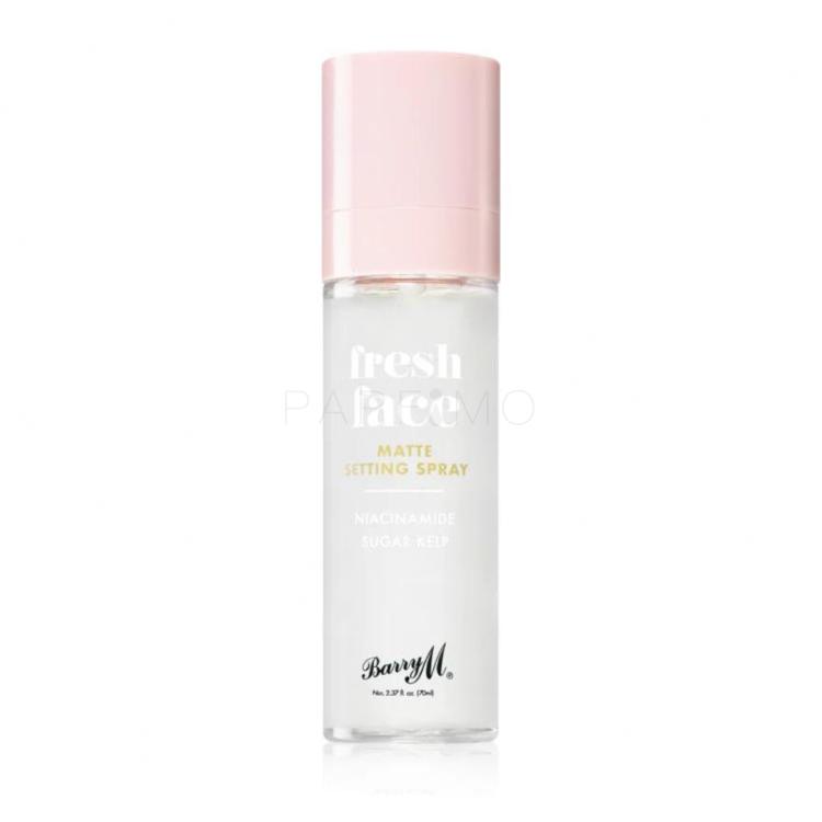 Barry M Fresh Face Matte Setting Spray Sminkfixáló nőknek 70 ml