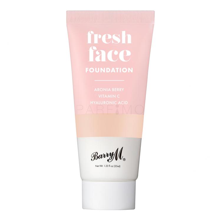 Barry M Fresh Face Foundation Alapozó nőknek 35 ml Változat 3