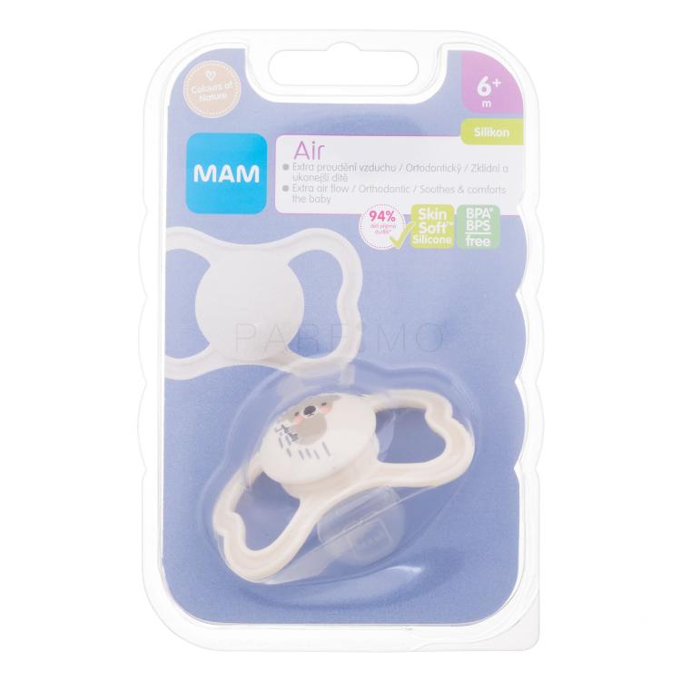 MAM Air Silicone Pacifier 6m+ Koala Cumi gyermekeknek 1 db