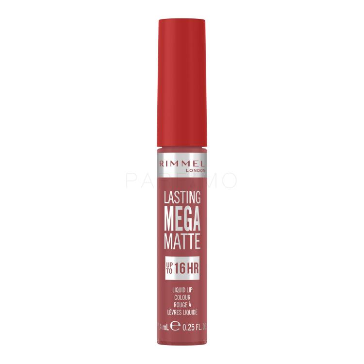 Rimmel London Lasting Mega Matte Liquid Lip Colour Rúzs nőknek 7,4 ml Változat Rose &amp; Shine