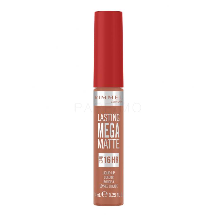 Rimmel London Lasting Mega Matte Liquid Lip Colour Rúzs nőknek 7,4 ml Változat Be My Baby