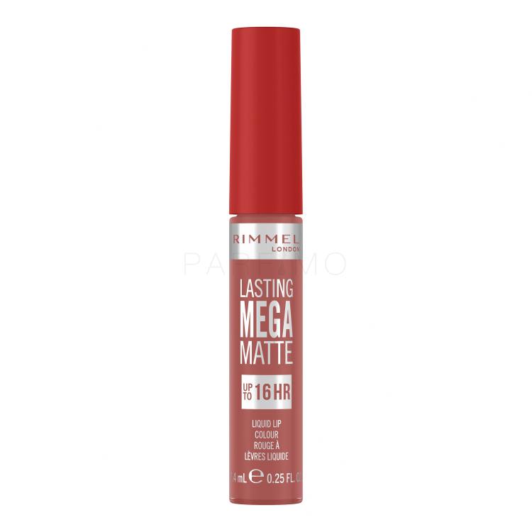 Rimmel London Lasting Mega Matte Liquid Lip Colour Rúzs nőknek 7,4 ml Változat Pink Blink