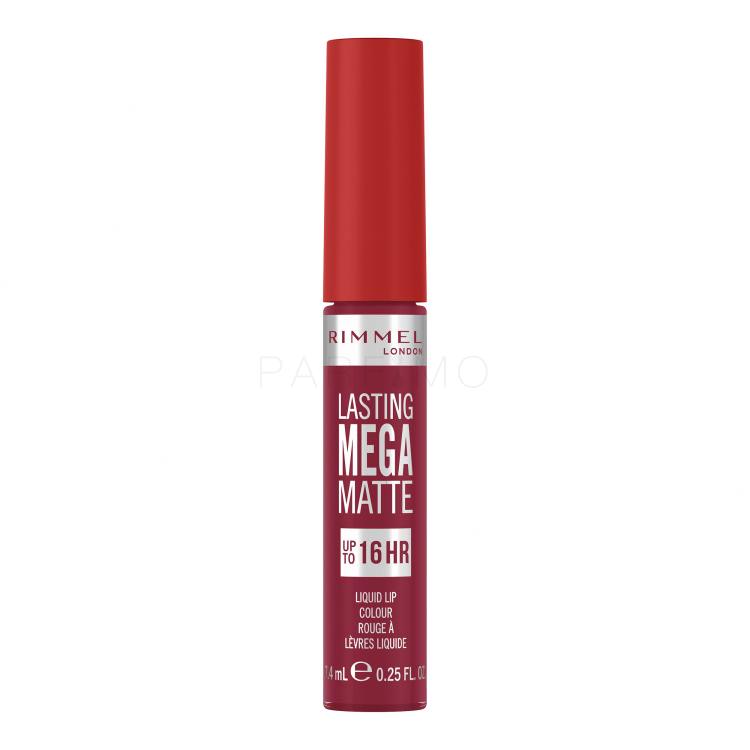 Rimmel London Lasting Mega Matte Liquid Lip Colour Rúzs nőknek 7,4 ml Változat Ruby Passion