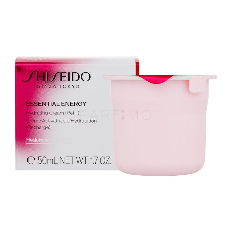 Shiseido Essential Energy Hydrating Cream Nappali arckrém nőknek Refill 50 ml