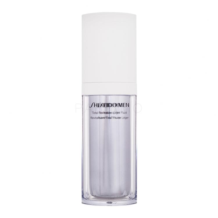 Shiseido MEN Total Revitalizer Light Fluid Arcszérum férfiaknak 70 ml