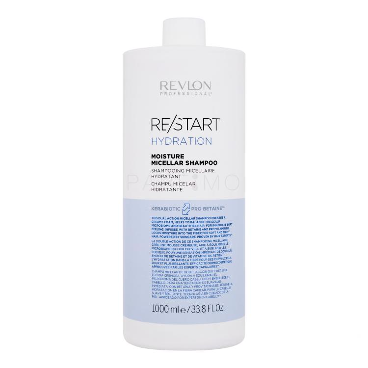 Revlon Professional Re/Start Hydration Moisture Micellar Shampoo Sampon nőknek 1000 ml