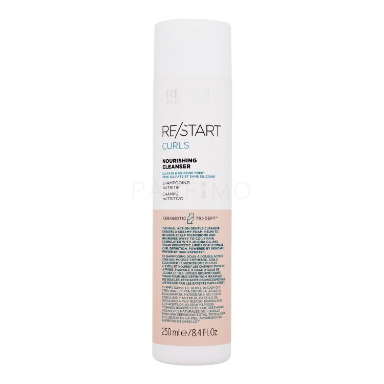 Revlon Professional Re/Start Curls Nourishing Cleanser Sampon nőknek 250 ml