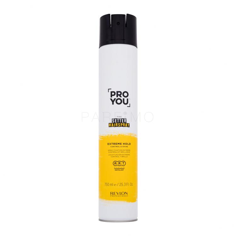 Revlon Professional ProYou The Setter Hairspray Extreme Hold Hajlakk nőknek 750 ml