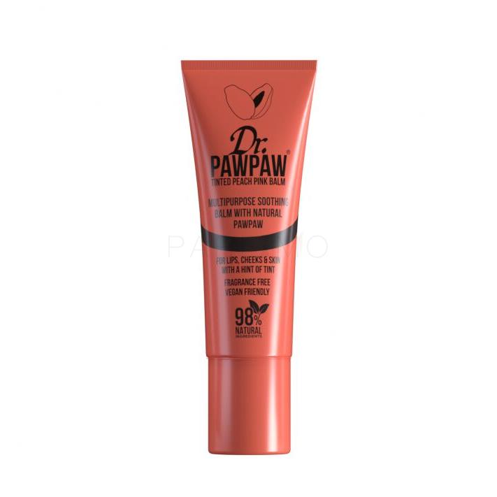 Dr. PAWPAW Balm Tinted Peach Pink Ajakbalzsam nőknek 10 ml