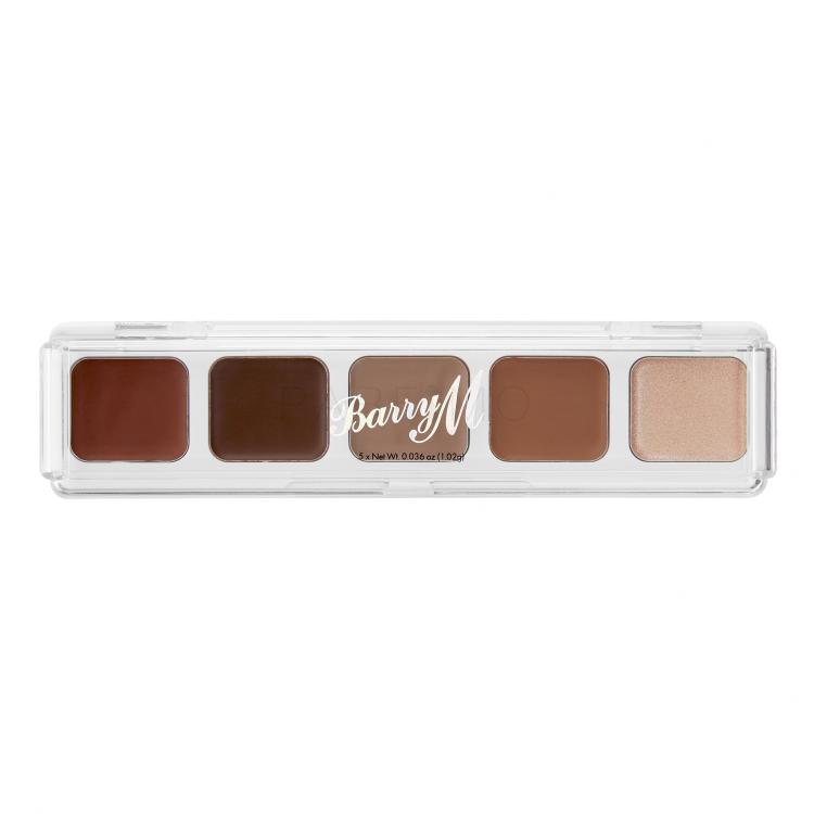 Barry M Cream Eyeshadow Palette Szemhéjfesték nőknek 5,1 g Változat The Nudes