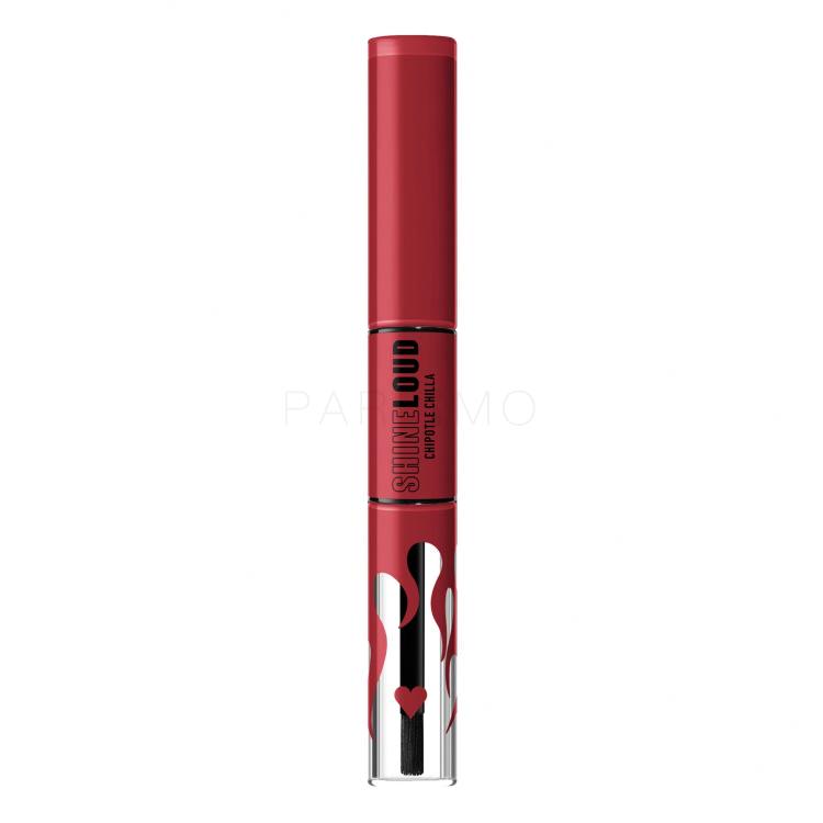 NYX Professional Makeup Shine Loud Rúzs nőknek 3,4 ml Változat 34 Rebel In Red Serrano