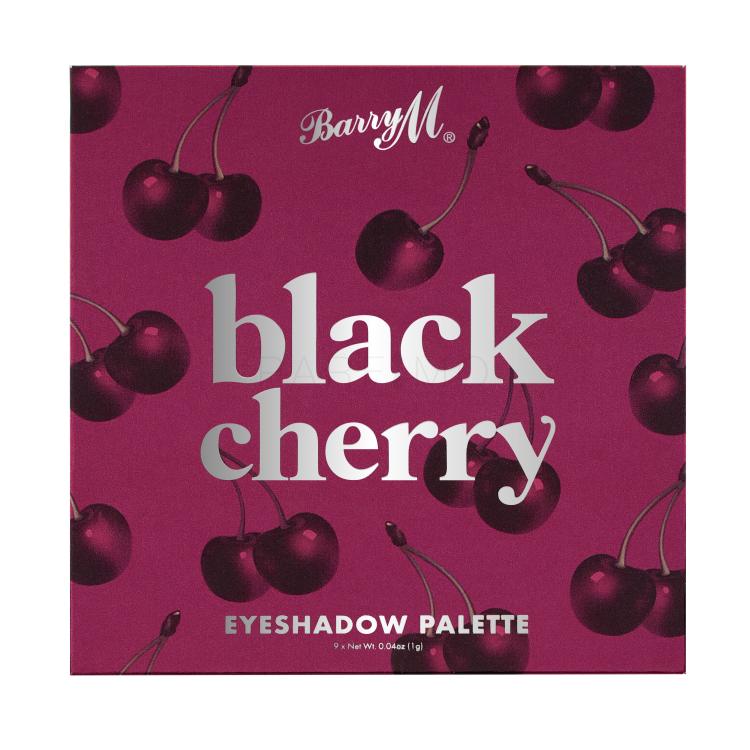 Barry M Eyeshadow Palette Black Cherry Szemhéjfesték nőknek 9 g