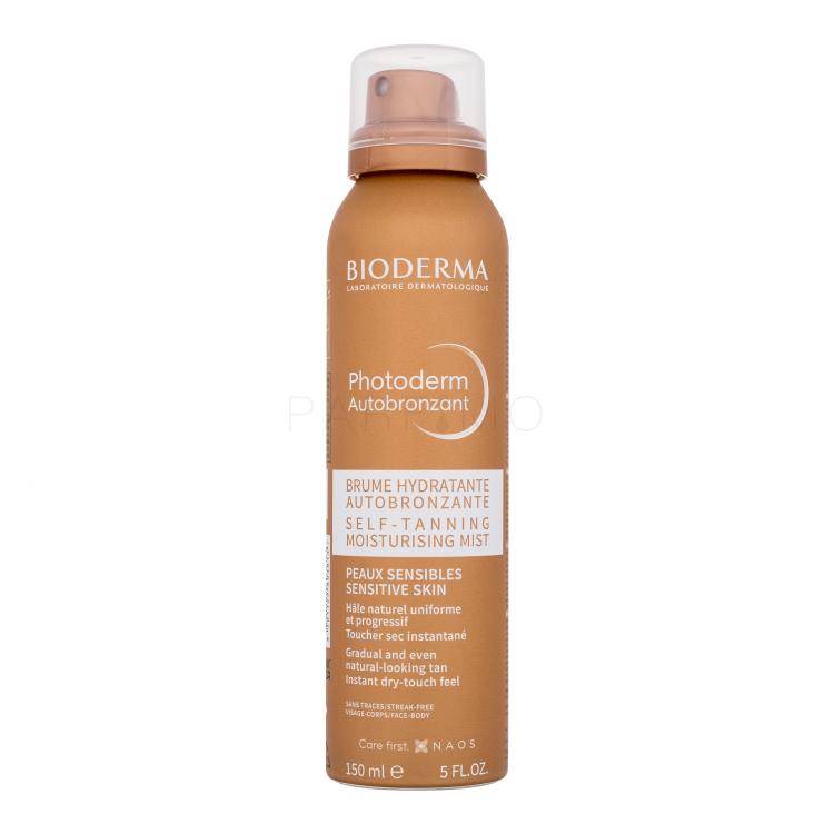 BIODERMA Photoderm Autobronzant Self-Tanning Moisturising Mist Önbarnító készítmény 150 ml