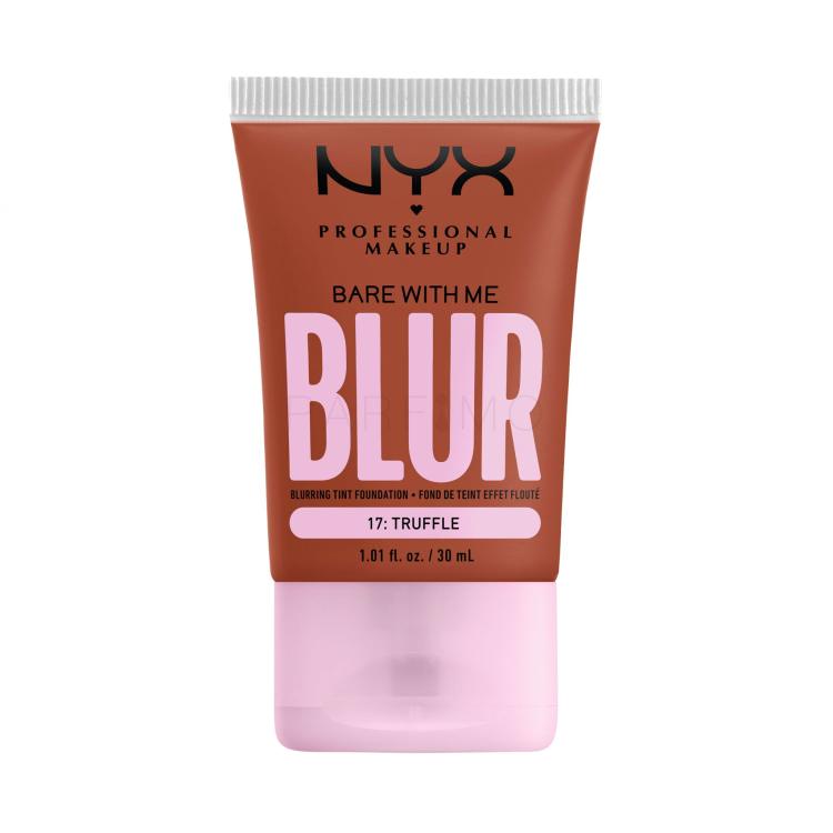 NYX Professional Makeup Bare With Me Blur Tint Foundation Alapozó nőknek 30 ml Változat 17 Truffle