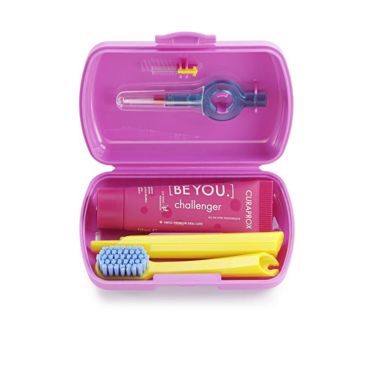 Curaprox Travel Set Pink Fogkefe Szett