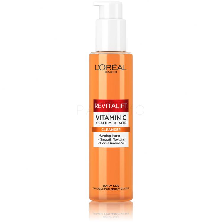 L&#039;Oréal Paris Revitalift Clinical Vitamin C + Salicylic Acid Cleanser Arctisztító hab 150 ml