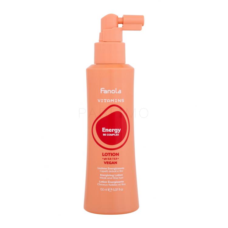 Fanola Vitamins Energy Lotion Öblítést nem igénylő hajápoló nőknek 150 ml