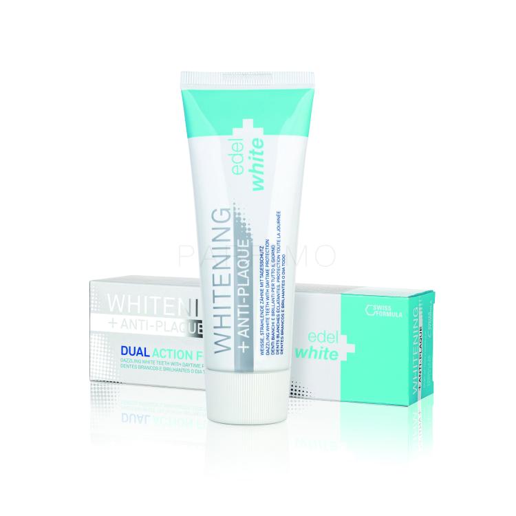 Edel+White Whitening + Anti-Plaque Toothpaste Fogkrém 75 ml