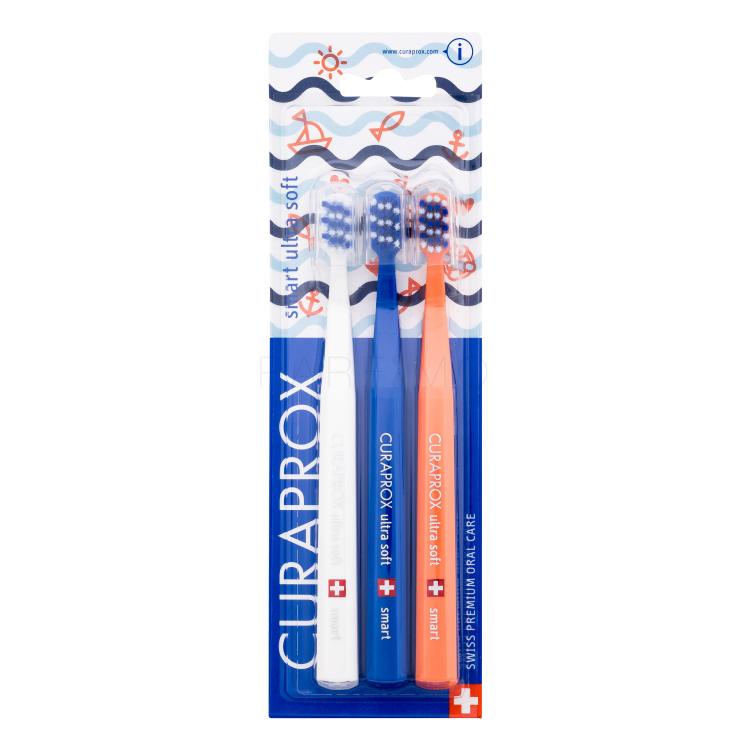 Curaprox Smart Ultra Soft Trio Sailing Limited Edition Fogkefe Szett