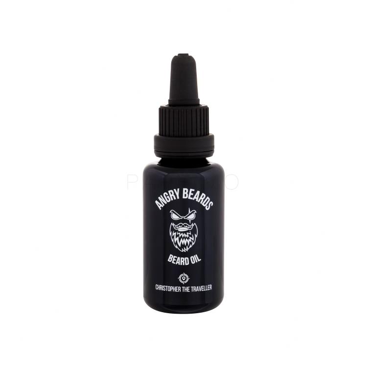 Angry Beards Beard Oil Christopher The Traveller Szakállápoló olaj férfiaknak 30 ml