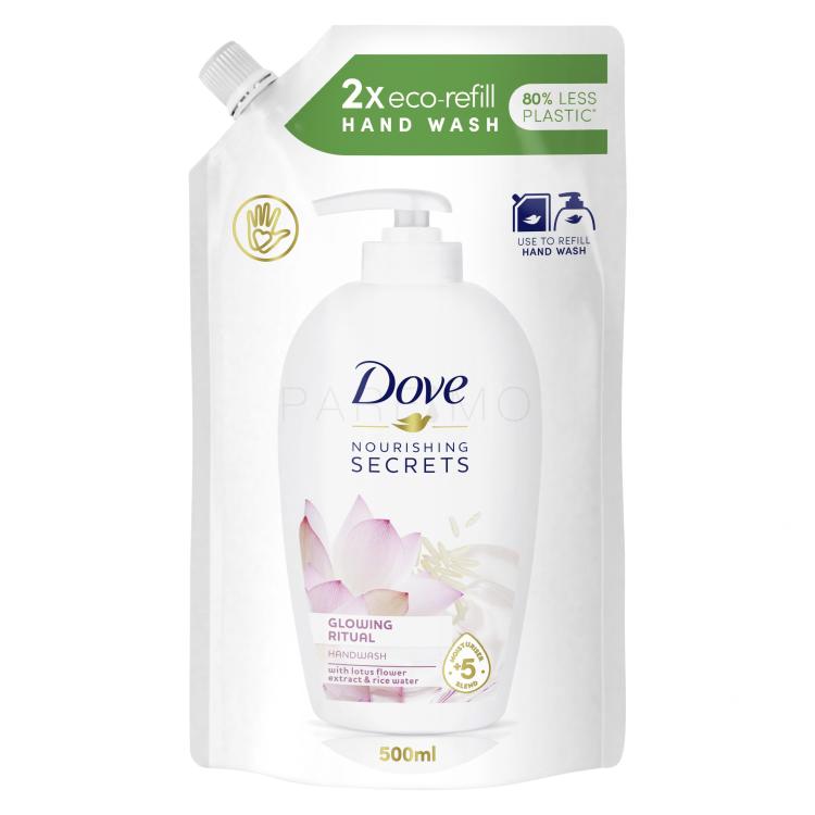 Dove Nourishing Secrets Glowing Ritual Folyékony szappan nőknek Refill 500 ml