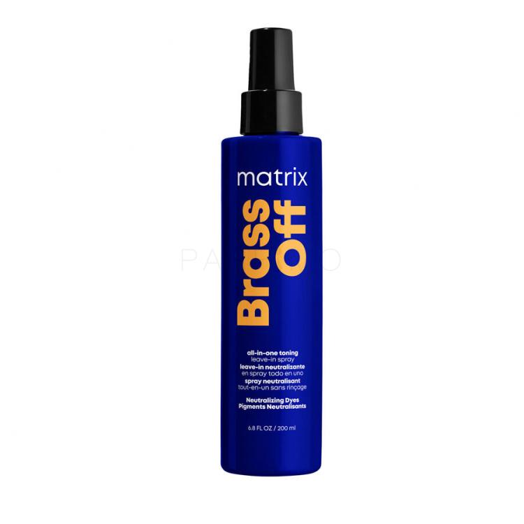 Matrix Brass Off All-In-One Toning Leave-In Spray Öblítést nem igénylő hajápoló nőknek 200 ml