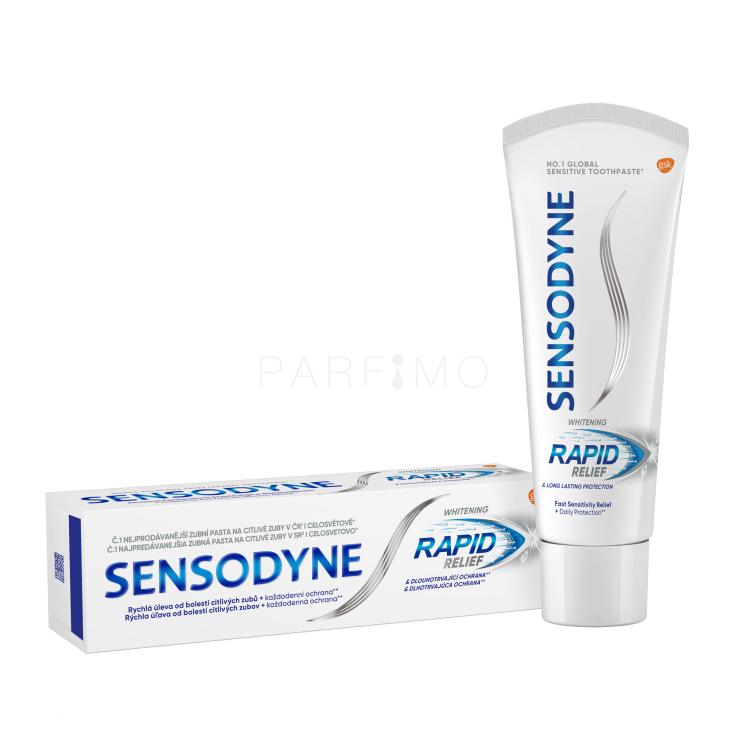 Sensodyne Rapid Relief Whitening Fogkrém 75 ml