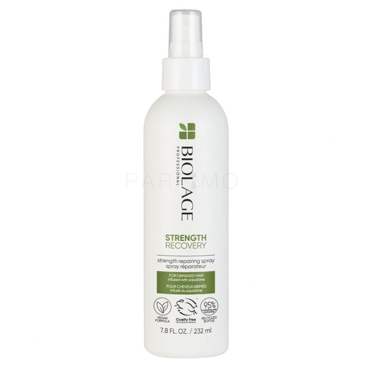 Biolage Strength Recovery Strength Repairing Spray Öblítést nem igénylő hajápoló nőknek 232 ml