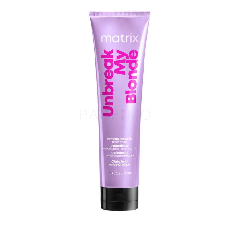 Matrix Unbreak My Blonde Reviving Leave-In Treatment Hajbalzsam nőknek 150 ml