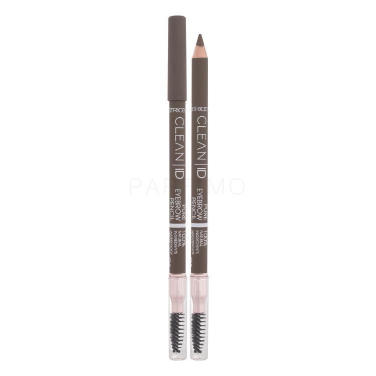 Catrice Clean ID Pure Eyebrow Pencil Szemöldökceruza nőknek 1 g Változat 040 Ash Brown